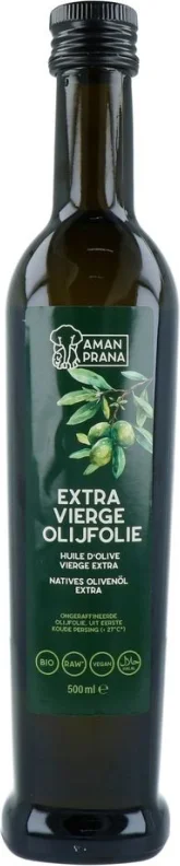 Aman Prana Extra Vierge Olijfolie 500ML
