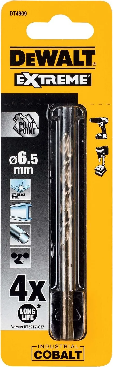 DeWALT DT4909 Industrial Cobalt Boor HSS 6.5mm