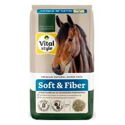 Vitalstyle Paarden Ruwvoermix Soft & Fiber 15 kg