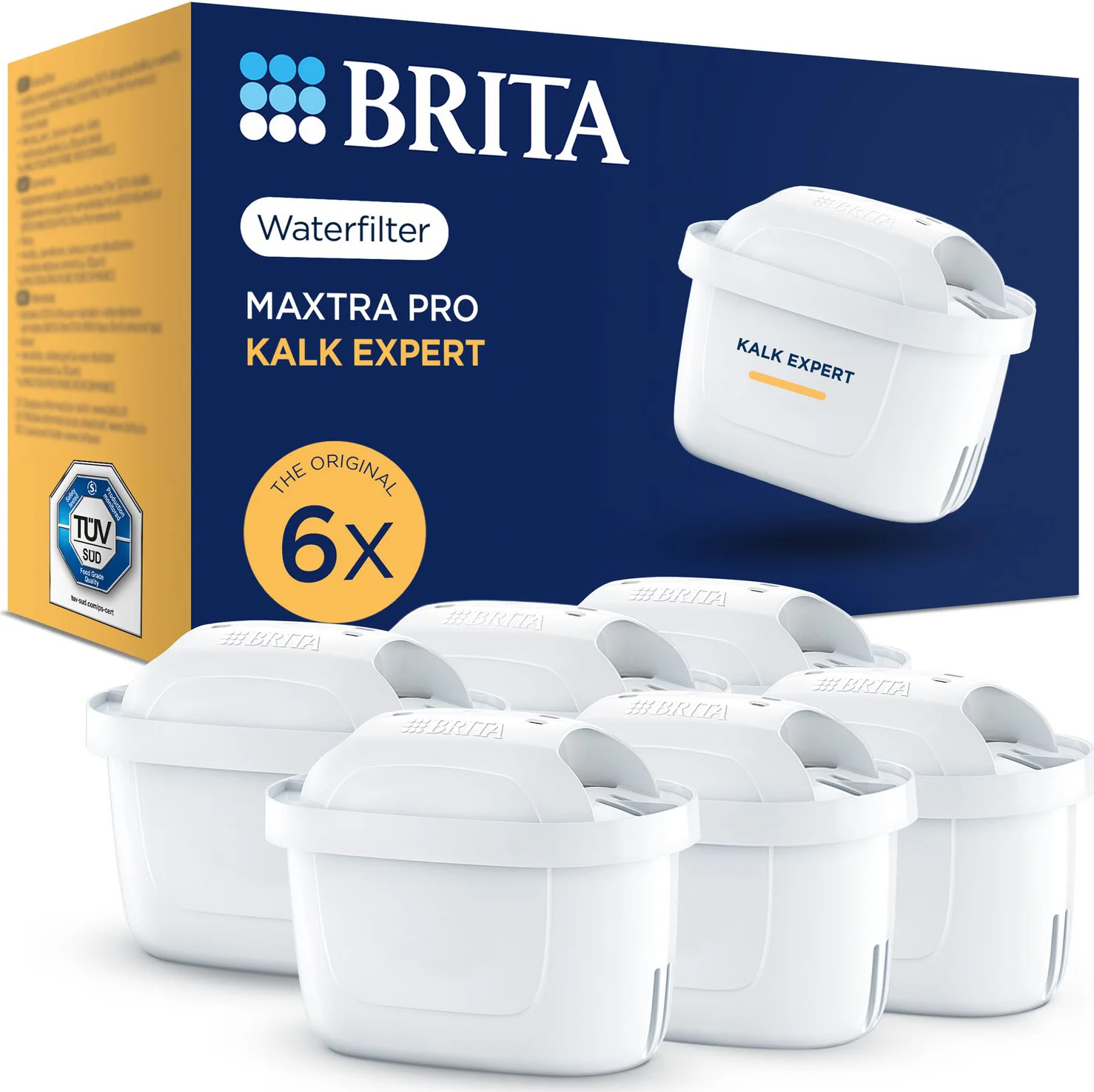 Brita Maxtra Pro Filterpatroon Kalk Expert 6ST