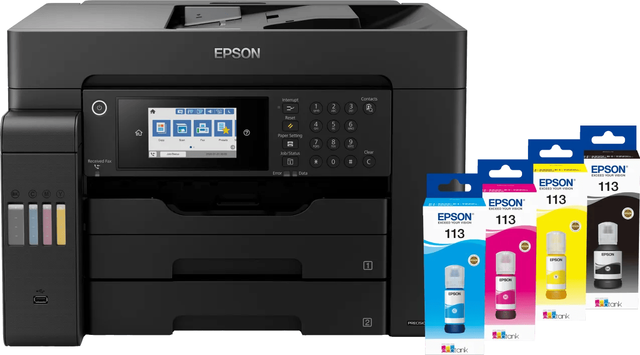 Epson EcoTank ET-16605 + 1 set extra inkt