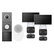 TP-Link Tapo C645D Solar Kit Duo Pack + D235 Smart Battery & Wired Doorbell