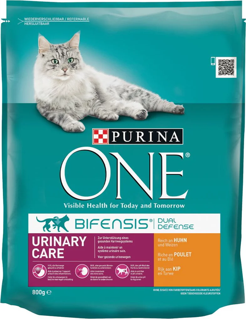 Purina ONE Kattenvoer Droog Urinary Care Kip 800 gr