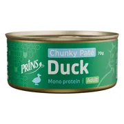 Prins Chunky Paté Kattenvoer Nat Eend 70 gr