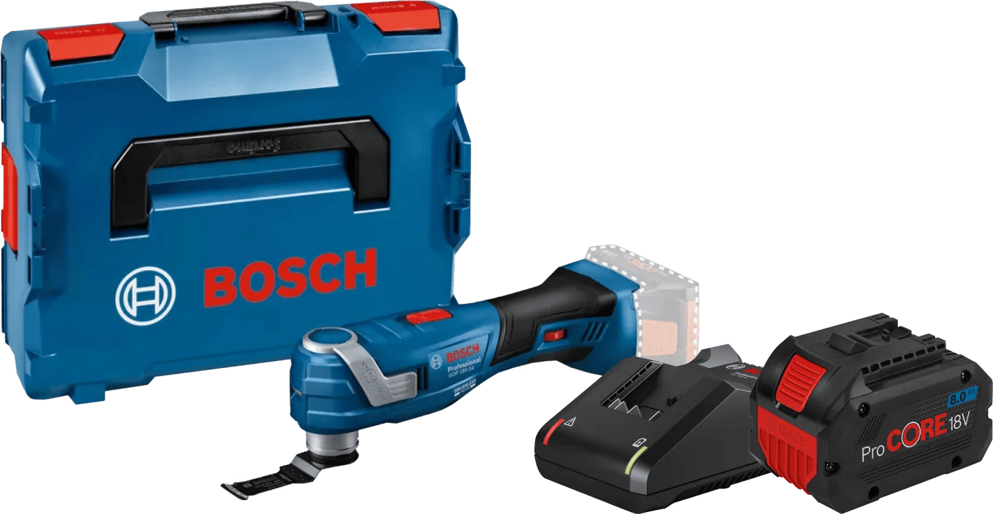 Bosch Professional GOP 18V-34 8,0 Ah ProCORE Accu Starterspakket