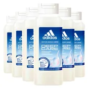 6x Adidas Shower Gel Active Skin & Mind Deep Care W 250 ml