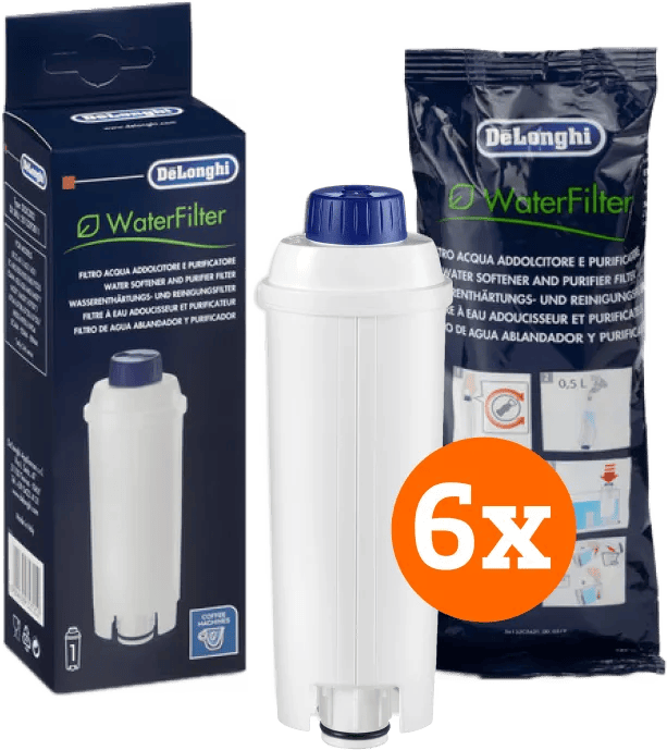 De'Longhi Waterfilter 6 stuks