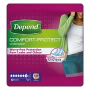 Depend Pants Vrouwen Normal S/M 10ST