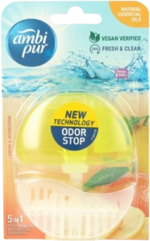 Ambi Pur Toiletblok Starterkit 5in1 Lemon & Mandarine