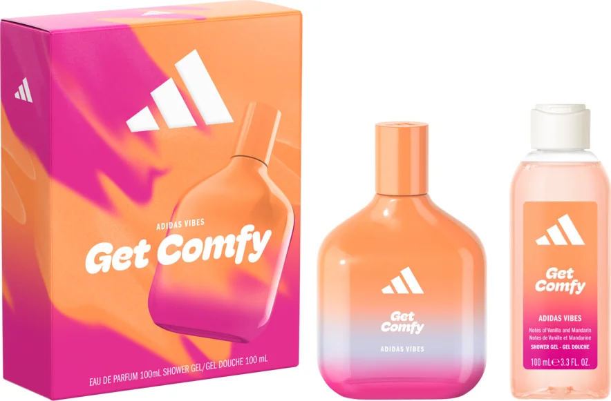Adidas Vibes Eau de Parfum + Showergel Get Comfy 200 ml