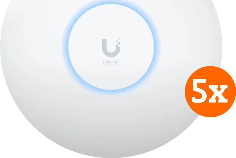 Ubiquiti UniFi U6+ 5-Pack