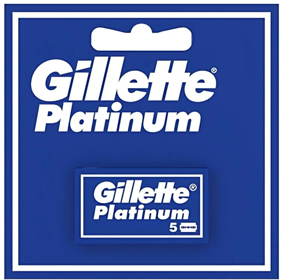 Gillette Platinum Scheermesjes 5ST