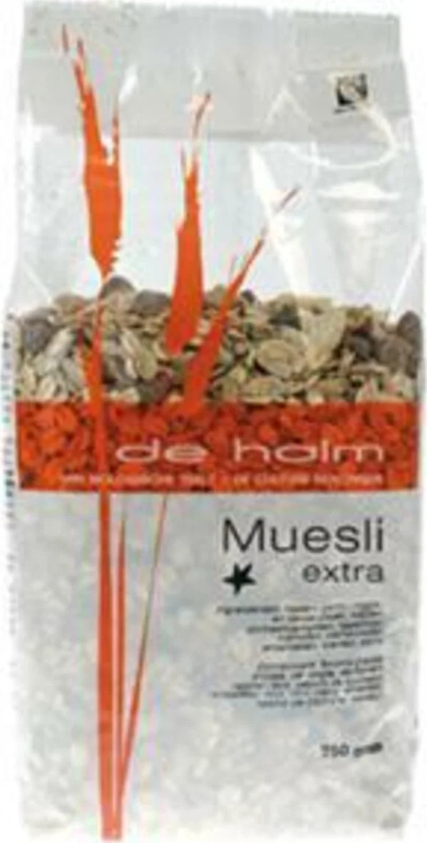 De Halm Muesli Extra Biologisch 750GR