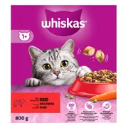 Whiskas 1+ Adult Katten Droogvoer Rund 800 gr