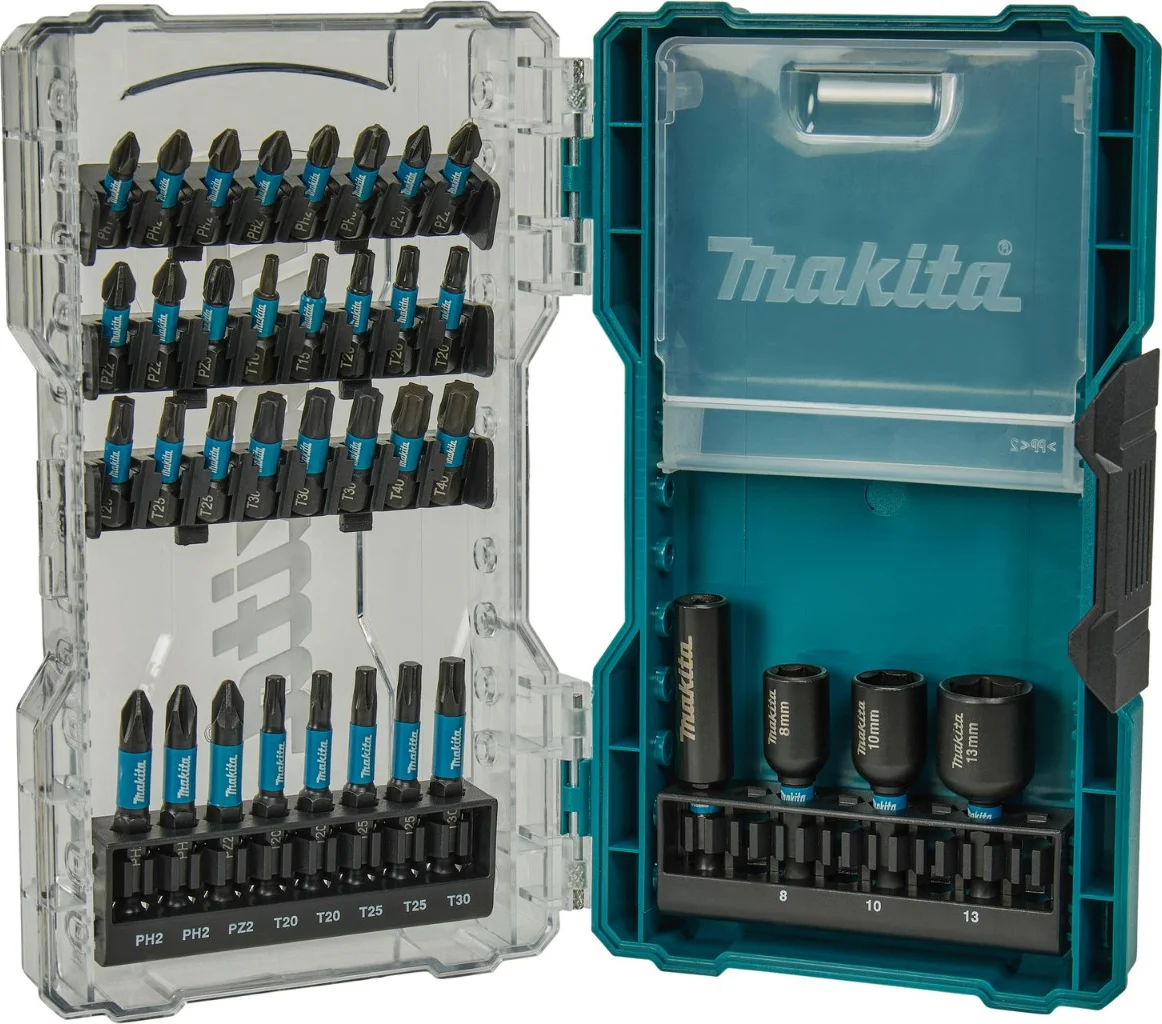 Makita E-22925 Impact Black slagschroefbitset 36-delig
