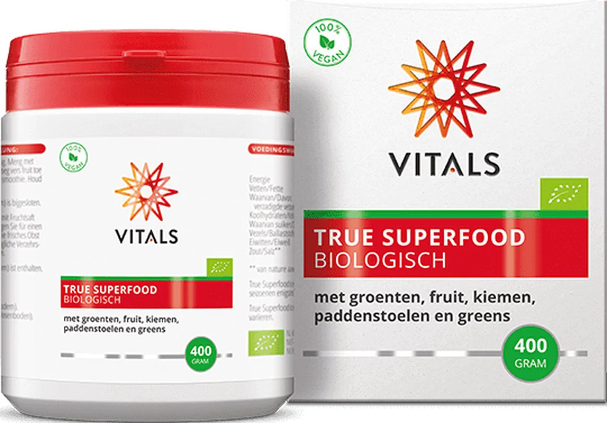 Vitals True Superfood Biologisch Poeder 400GR