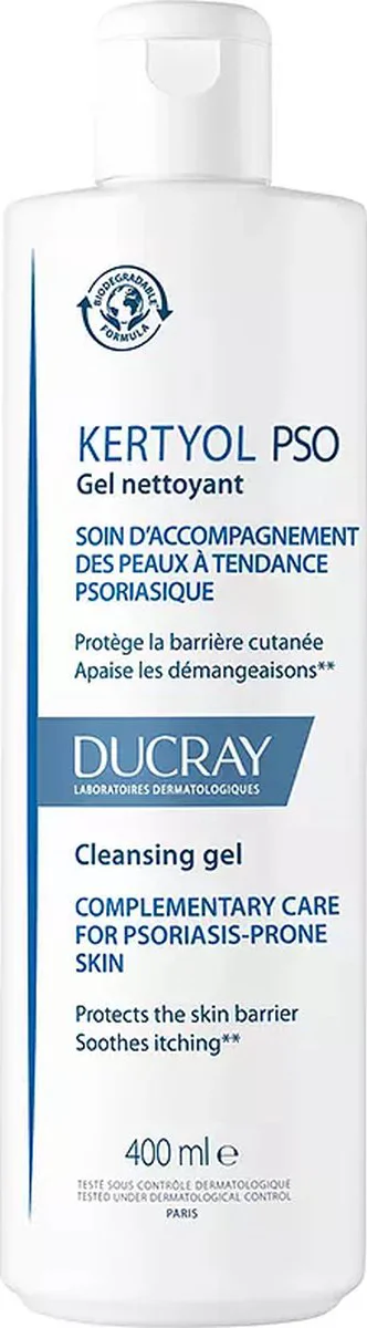 Ducray Kertyol Pso Overvette reinigingsgel 400ML