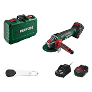 PARKSIDE Accu-haakse slijper 20 V, met accu 4 Ah en snellader 4,5 A