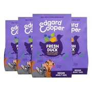 4x Edgard & Cooper Hondenvoer Droog Adult Medium Eend 2,5 kg