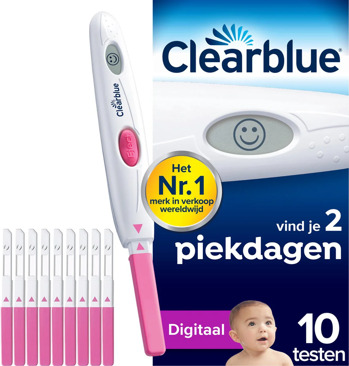 Clearblue Ovulatietest Digitaal 10ST
