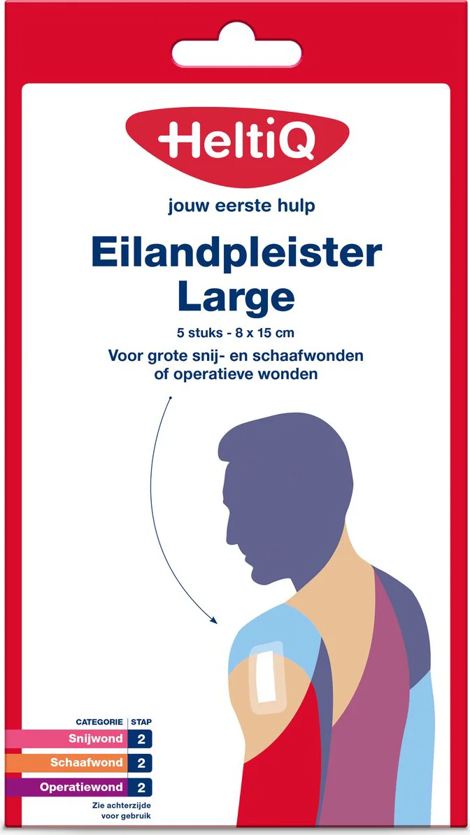 HeltiQ Eilandpleister Large 5ST