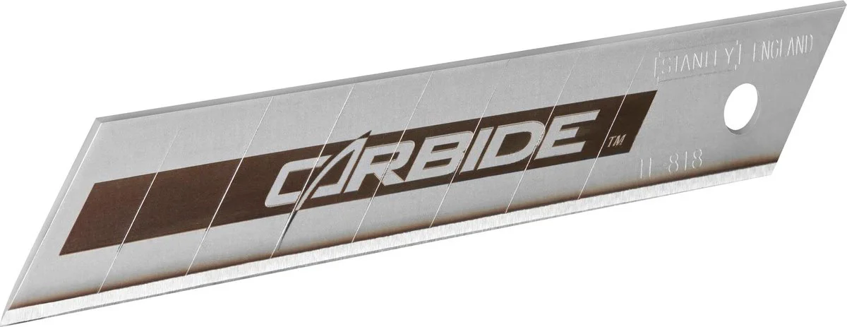 Stanley STHT8-11818 Carbide Reserve Afbreekmesjes 18mm VE=50