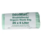 Biomat Compost Afvalzakken 6LT 25ST