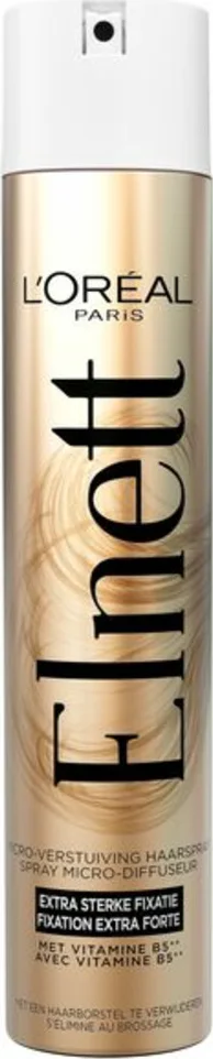3x L'Oréal Elnett Satin Haarspray Extra Sterke Fixatie 400 ml