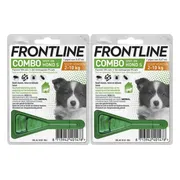 2x Frontline Combo Puppy Vlooienmiddel