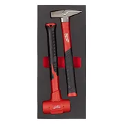 Milwaukee TOOLGUARD™ Foam inlay bankhamer 500g & terugslagvrije hamer 790g - 4932493253