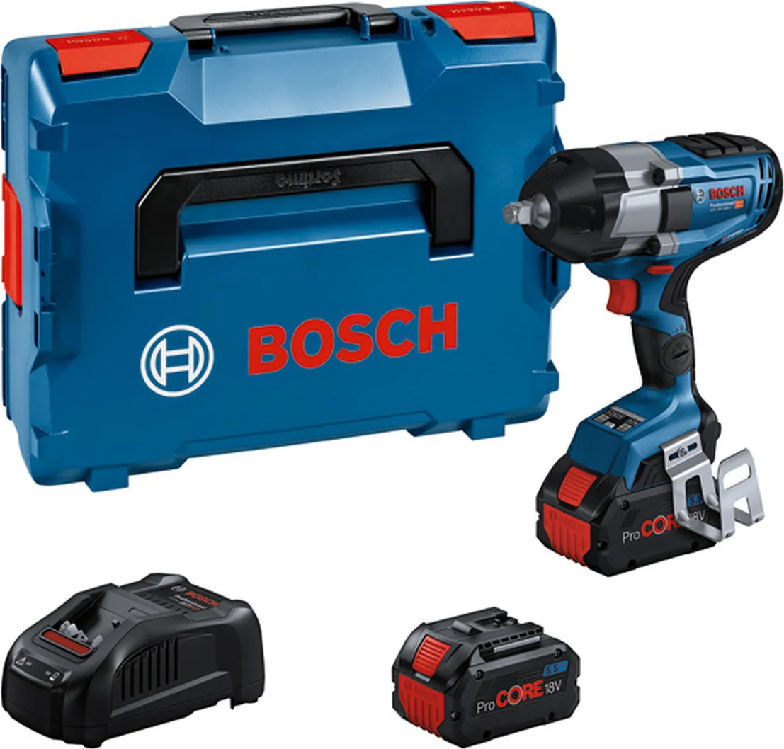 Bosch Professional PRO GDS 18V-1000 C Accu slagmoersleutel 1000Nm 1/2" 2x ProCore 5.5Ah - 06019J8003
