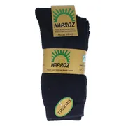 Naproz Thermo Sokken Zwart Maat 43-46 3 Paar 3PR
