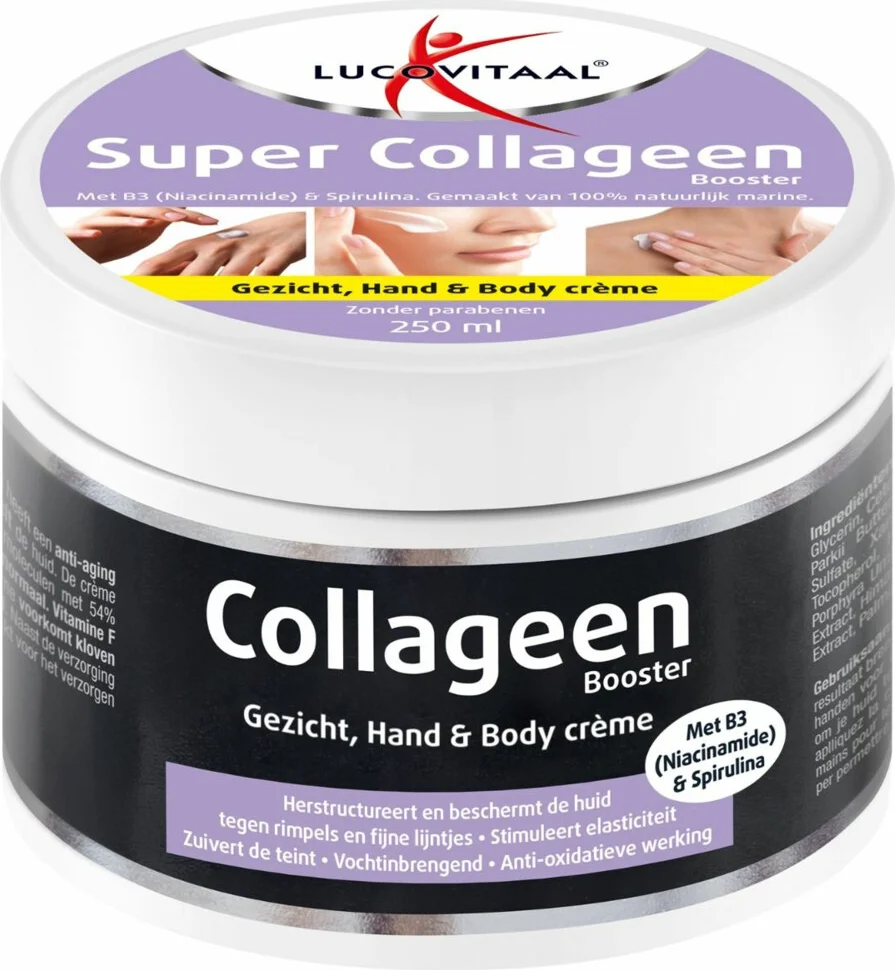2x Lucovitaal Hand en Body Crème Collageen 250 ml