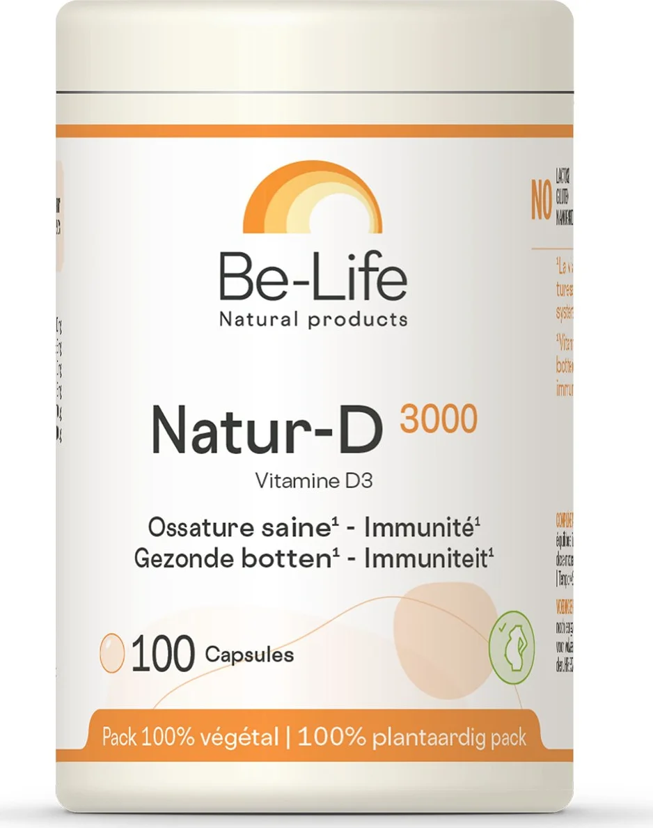 Be-Life Natur-D 3000 Capsules 100CP