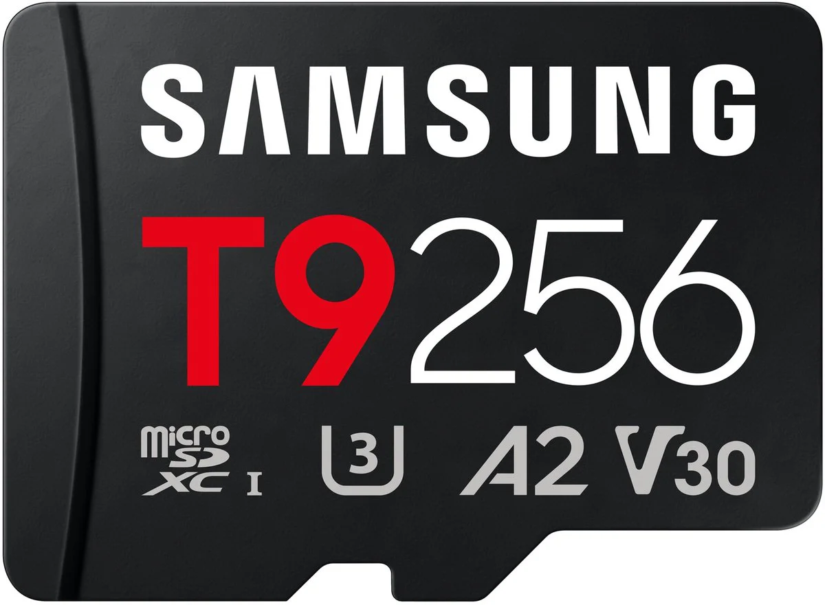 Samsung MicroSDXC T9 256GB 200MB/s + USB lezer