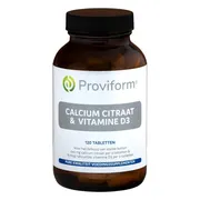 Proviform Calcium Citraat & Vitamine D3 Tabletten 120st 120TB