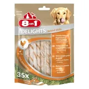 5x 8in1 Delights Twisted Sticks Kip 35 stuks