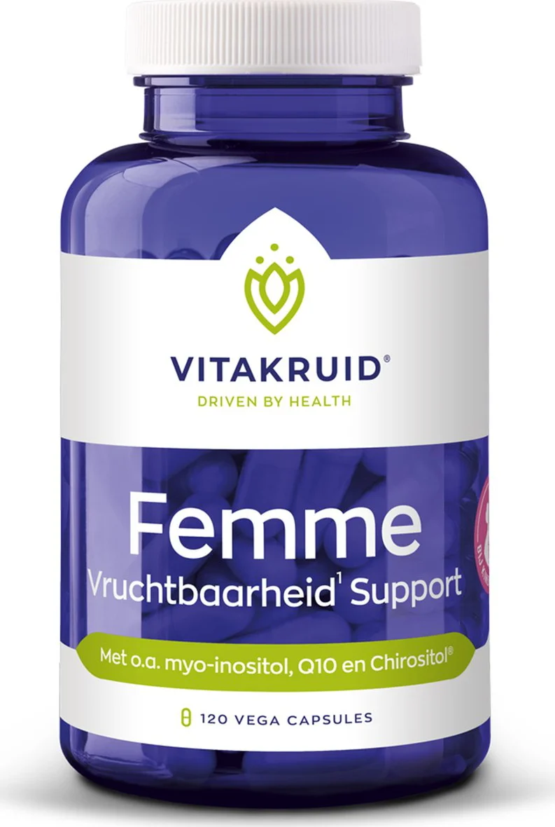 Vitakruid Femme Vruchtbaarheid Support 120 vegacapsules