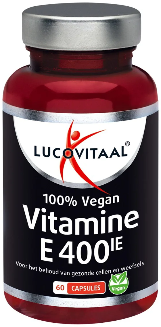 Lucovitaal Vitamine E 400 IE 100% Vegan 60 capsules