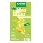 Purasana D-Tox Hero Superfood Hydration Poeder 10ST