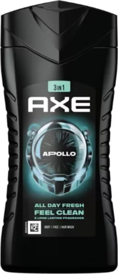 12x Axe 3in1 Douchegel Apollo 400 ml