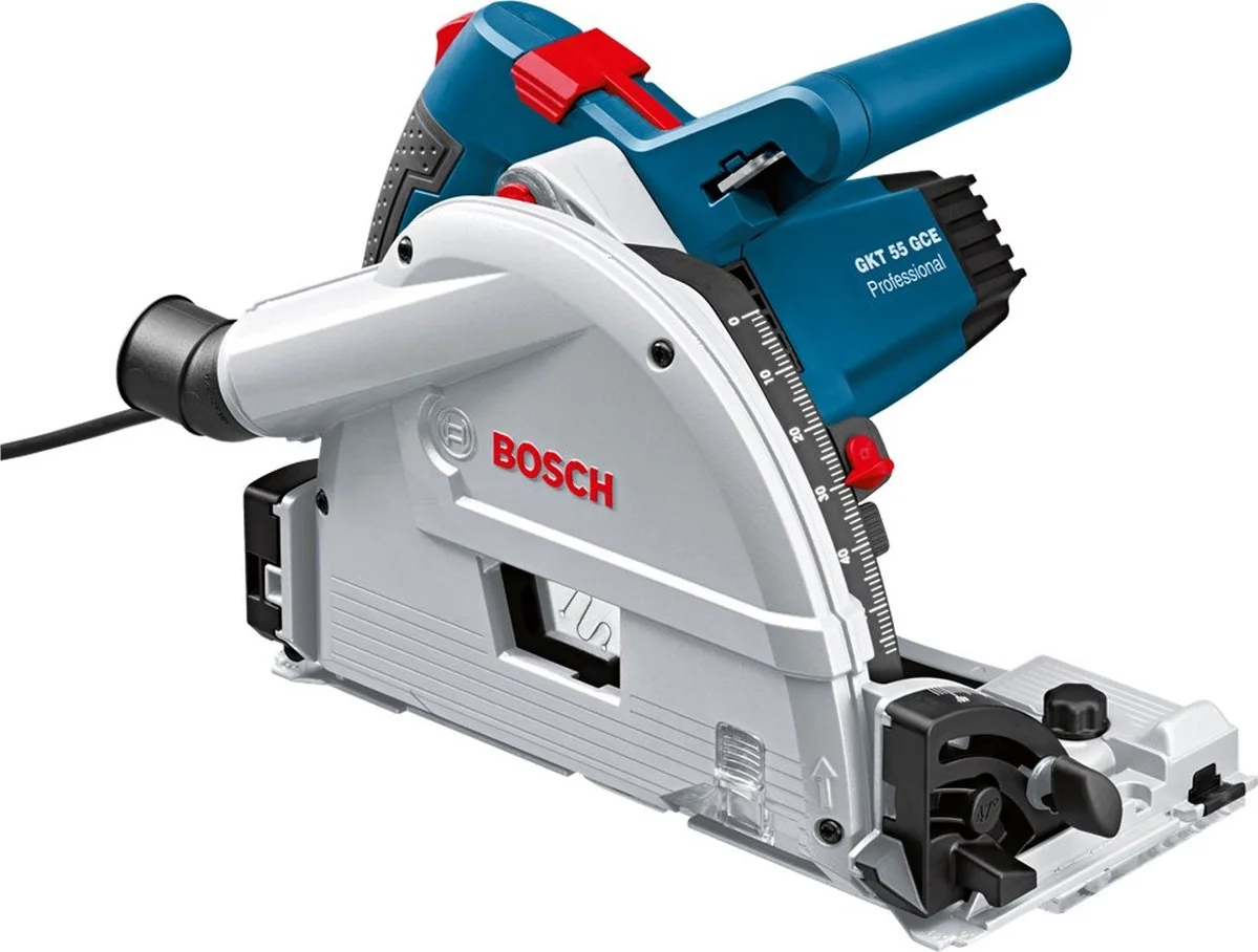 Bosch Professional GKT 55 GCE Invalzaag 165mm 1400W in L-Boxx - 0601675001