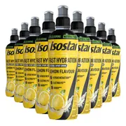 9x Isostar Fast Hydration & Perform Lemon 500 ml