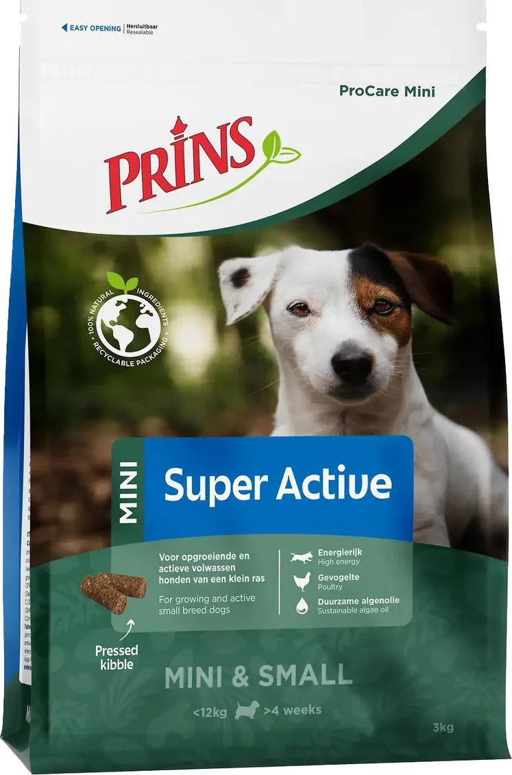 Prins ProCare Mini Super Active Hondenvoer 3 kg