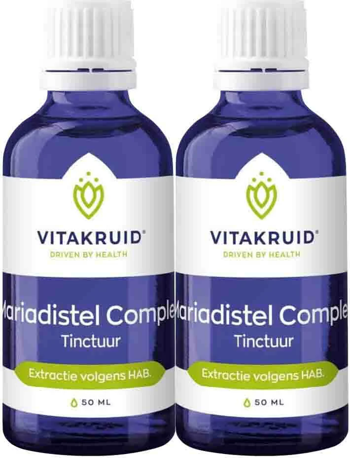 2x Vitakruid Mariadistel Complex Tinctuur 50 ml