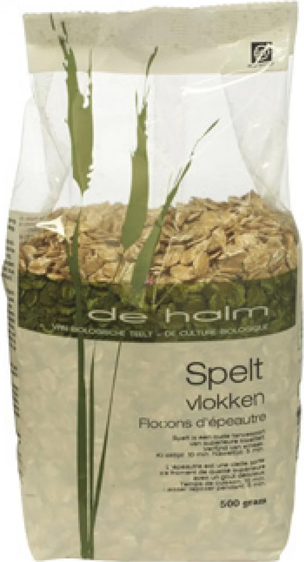 De Halm Speltvlokken Biologisch 500GR