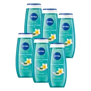 6x NIVEA Douchegel Hawaii Flower & Oil 250 ml