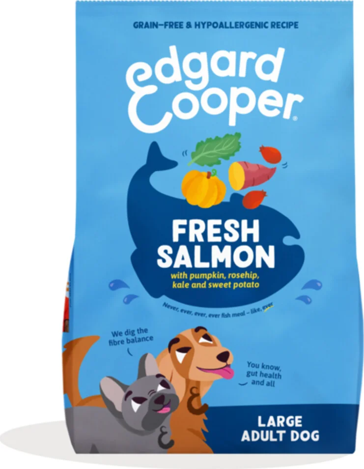 2x Edgard & Cooper Hondenvoer Droog Noorse Zalm 12 kg