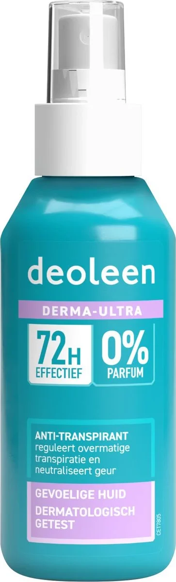Deoleen Derma Ultra Anti-transpirant Spray 72H 100ML