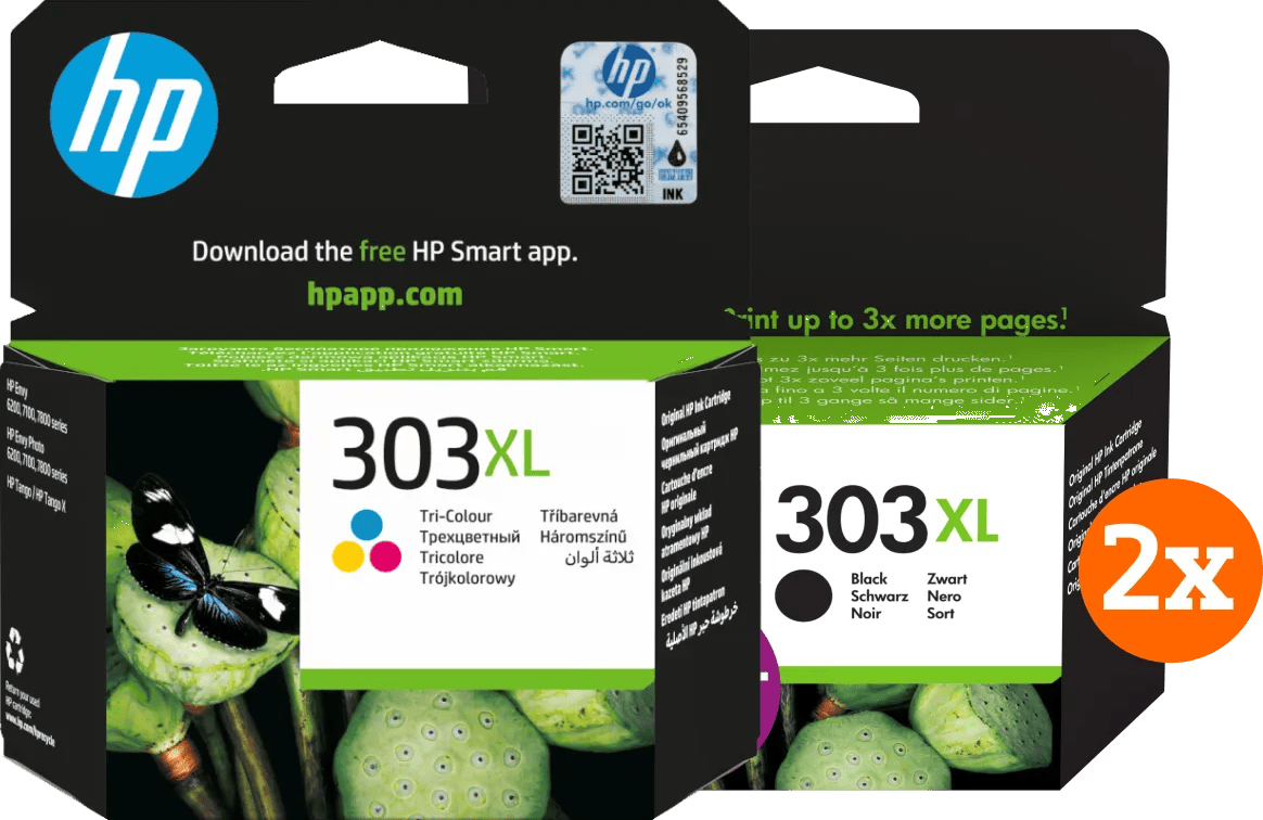 HP 303XL Cartridge Combo Pack (2 stuks)